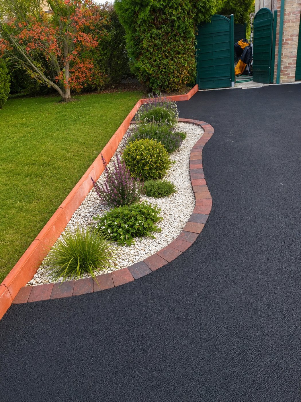 Jardinière, EMS Pavage